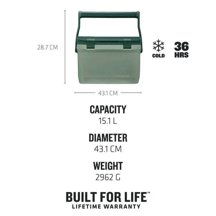 Adventure Easy Carry Outdoor Cooler - 15L - Shop Hard-sided Coolers at Trekaline