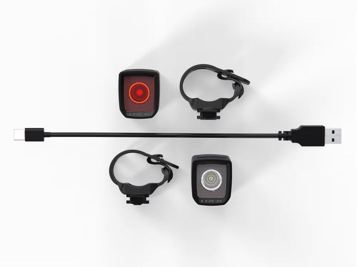 Bontrager Ion 100 R/Flare R City Bike Light Set - Shop Bike Light Sets at Trekaline