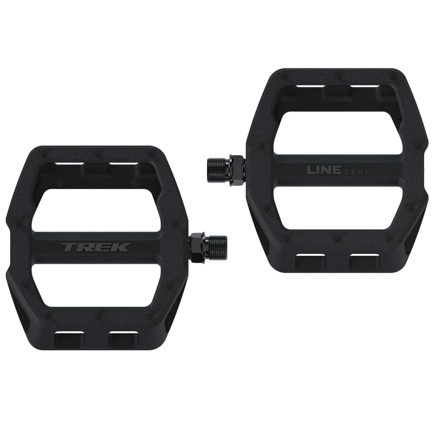Trek Line Comp Flat Pedal Set - Black