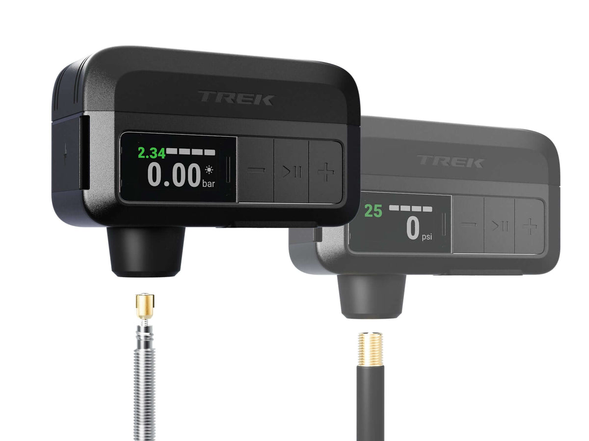 Trek Air Rush Electric Pump Compact Digital Tire Inflator