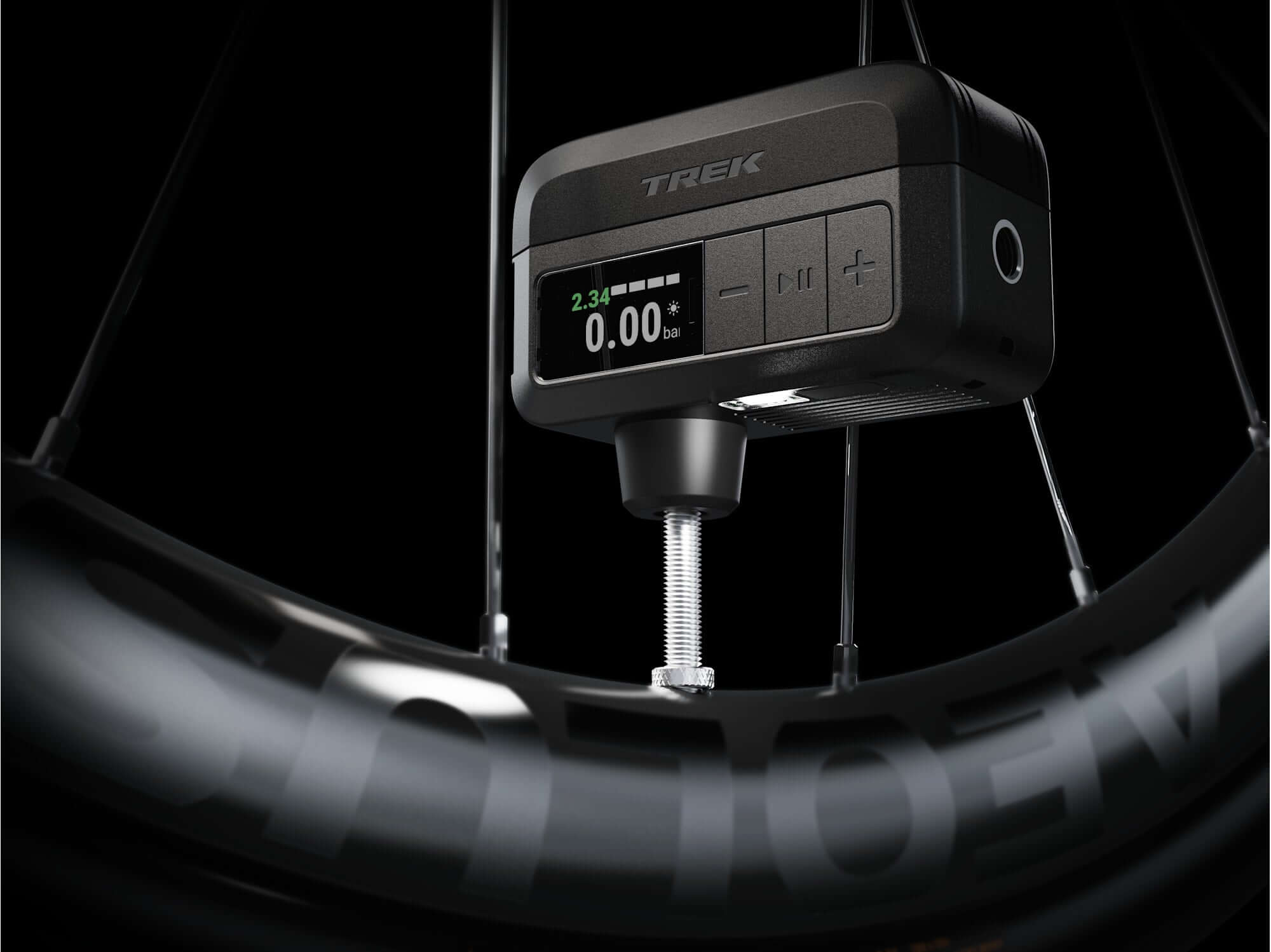 Trek Air Rush Electric Pump Compact Digital Tire Inflator