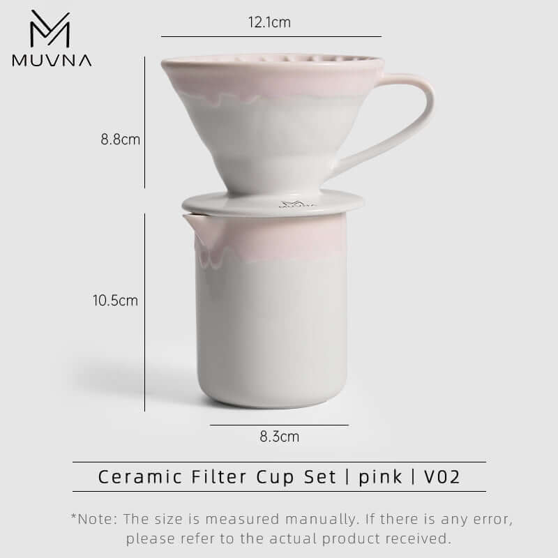 Muvna Manni Ceramic Pour Over Dripper Set V02