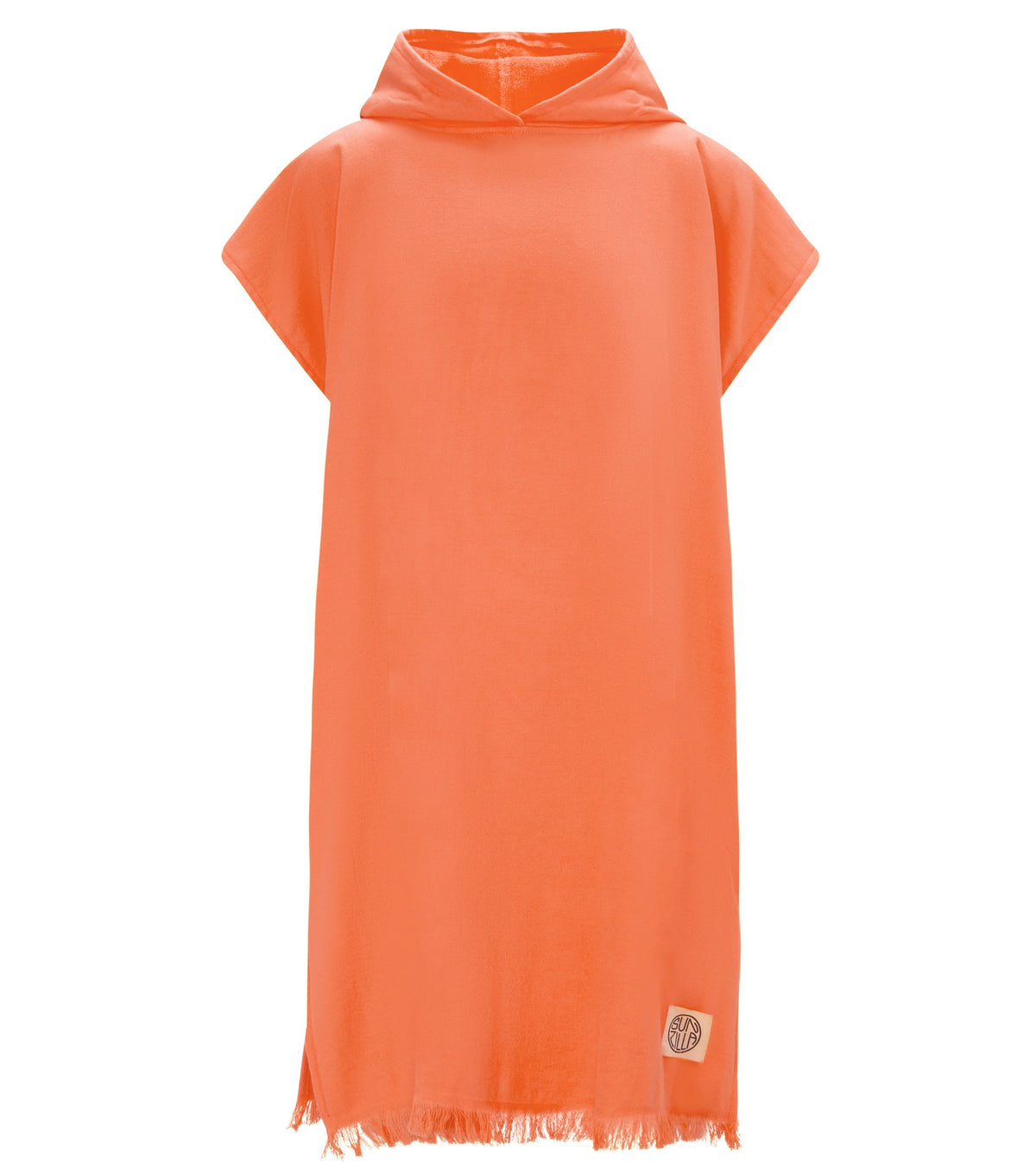 Sunzilla Hooded Poncho Towel - Warm Red