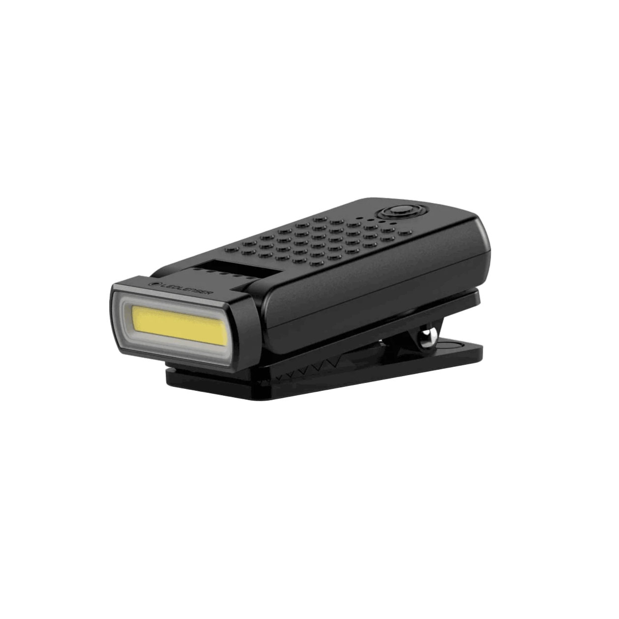 Ledlenser Worklight W1R Work compact clip light front view