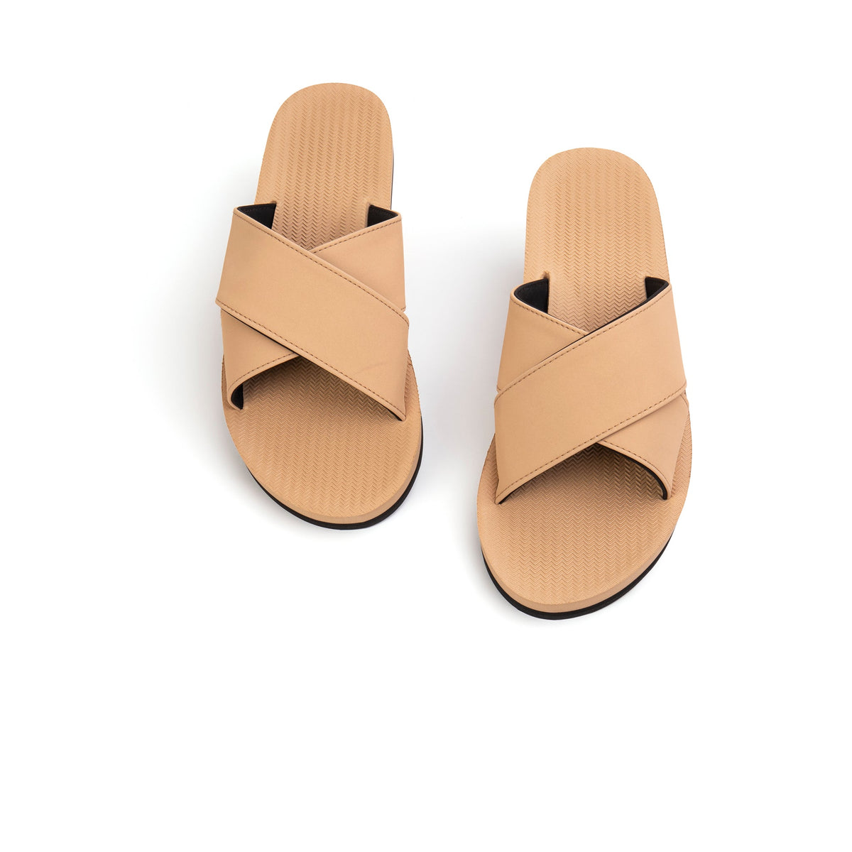 Indosole Men's ESSNTLS Cross Sandals