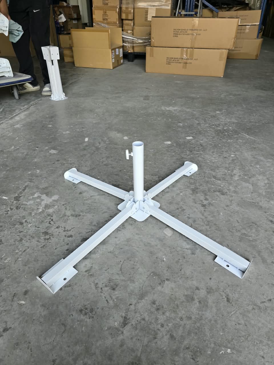 Procamp Foldable Steel Umbrella Base - Shop Umbrellas at Trekaline