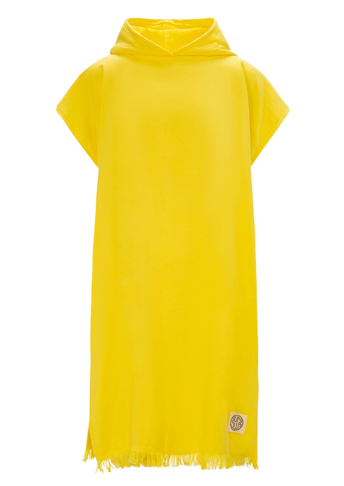 Sunzilla Hooded Poncho Towel - Yellow