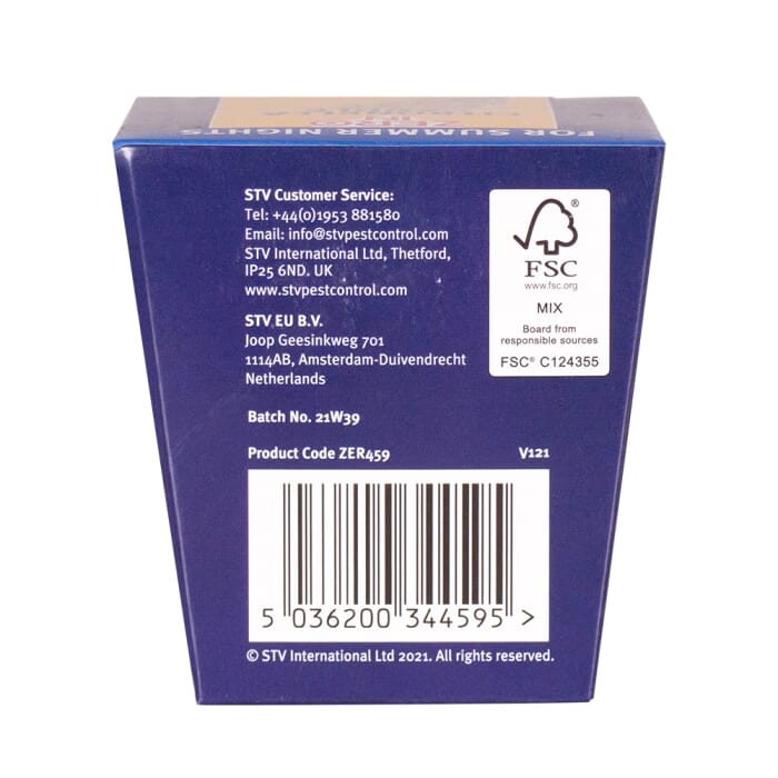 STV Zero In Citronella Candle and Bamboo Torch Refill
