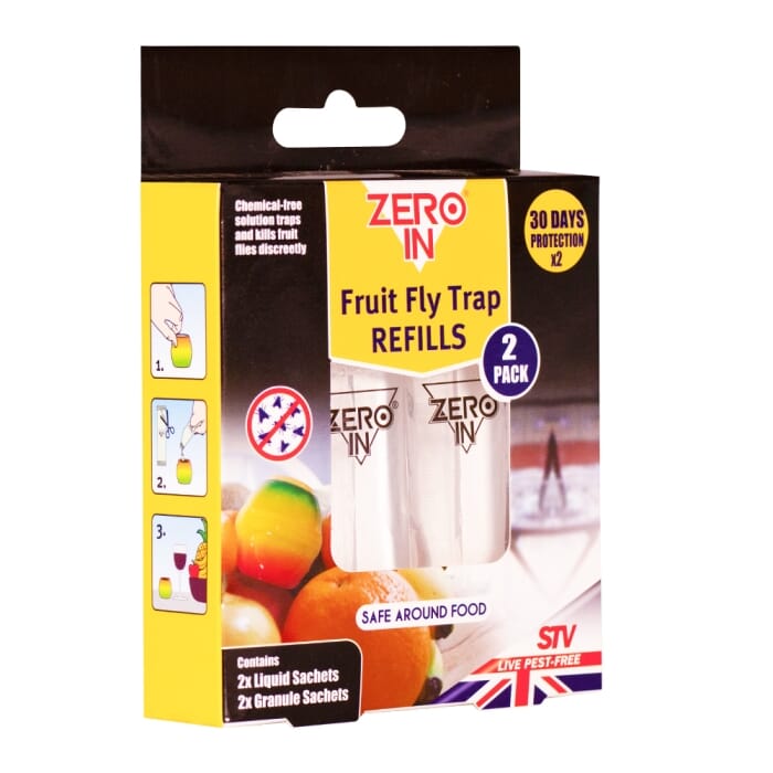 STV Zero In Fruit Fly Trap Refill Twin Pack - Shop Pest Control Lures at Trekaline