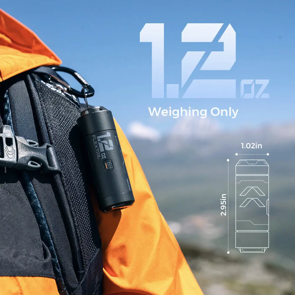 Flextail Zero Pump â airflow/pressure spec highlight for rapid inflation.
