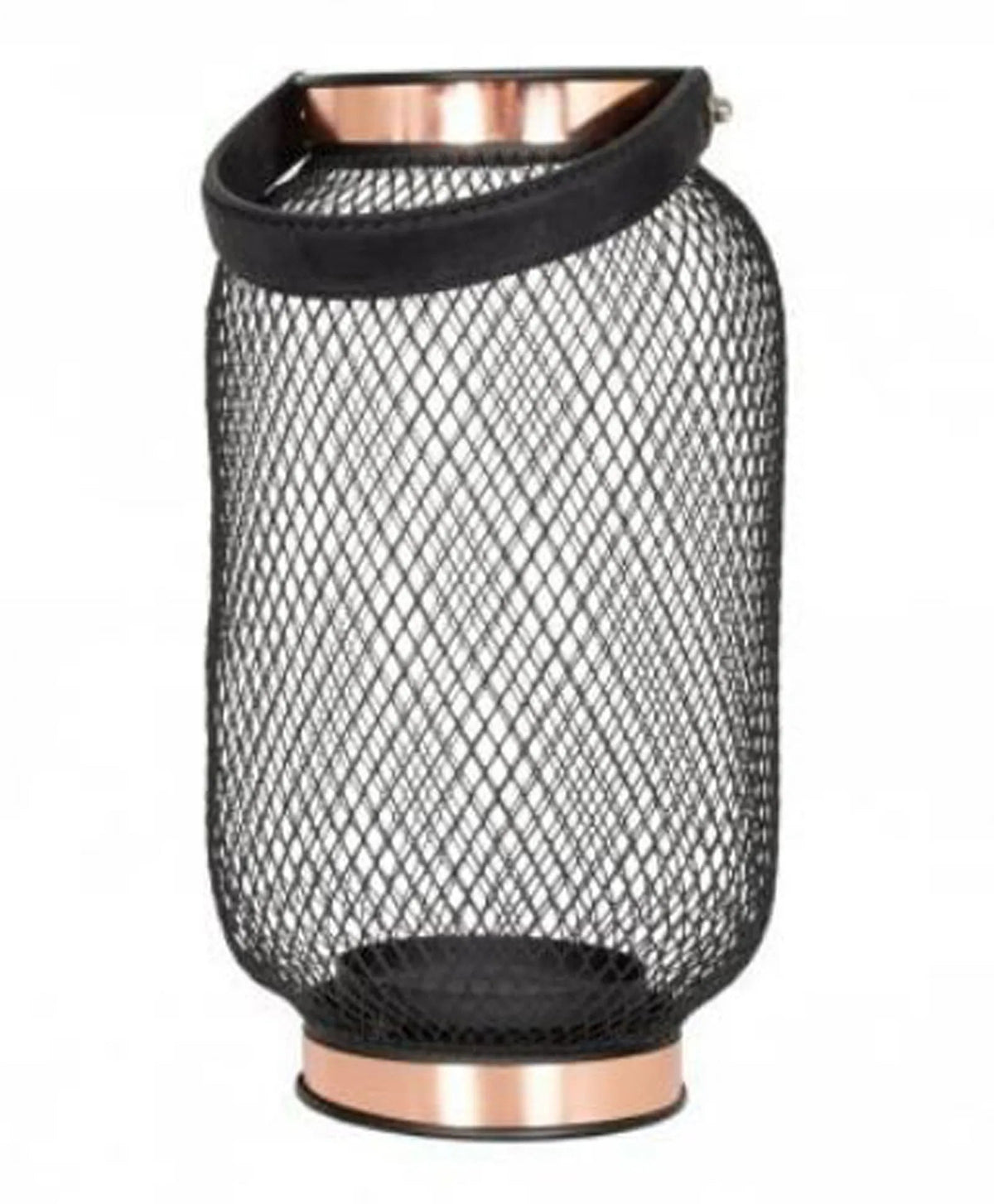 La Hacienda Zora Large Steel Mesh Lantern - Shop Candle Lanterns at Trekaline