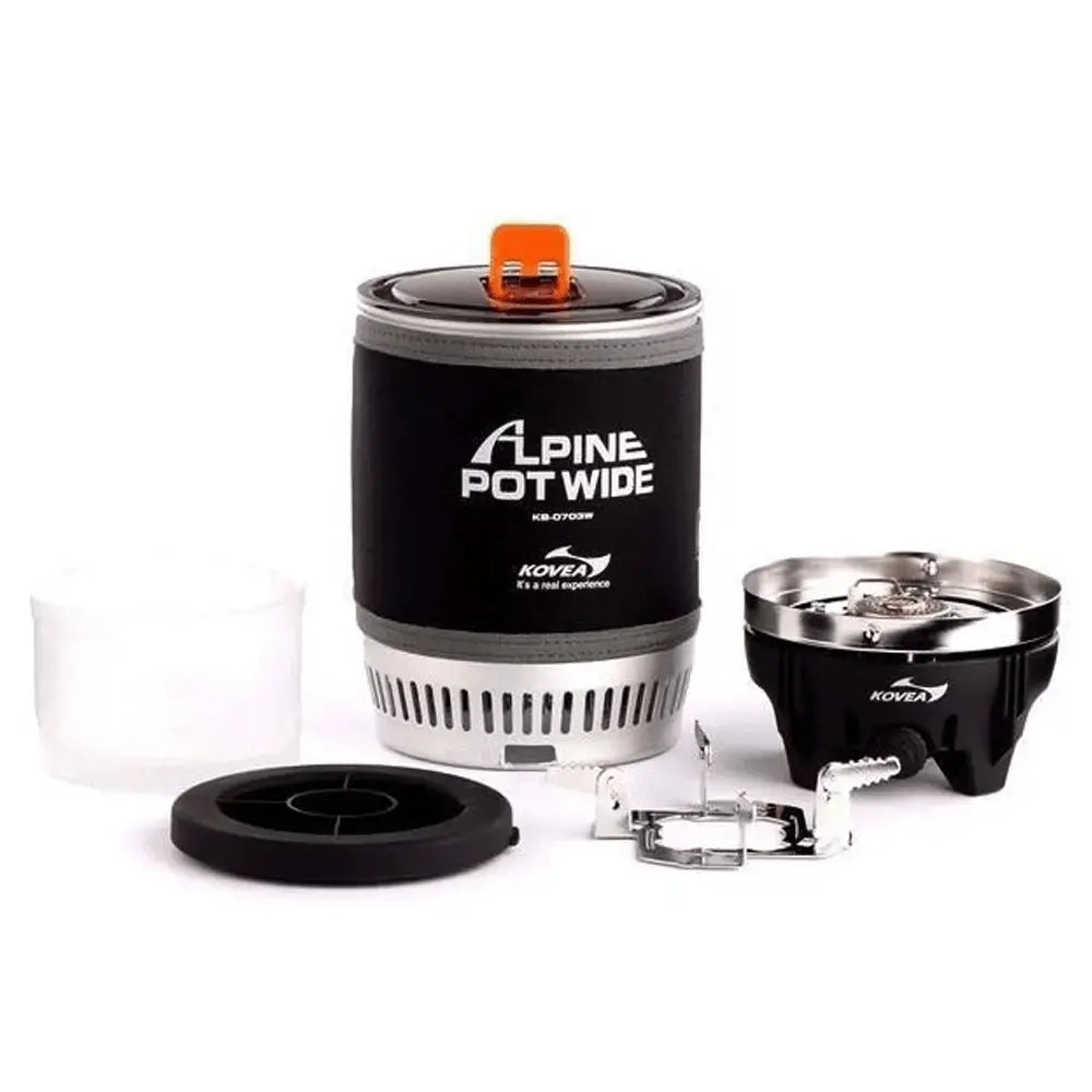 Kovea Alpine Pot Wide Up Camping Stove System - Shop Camp Stoves at Trekaline