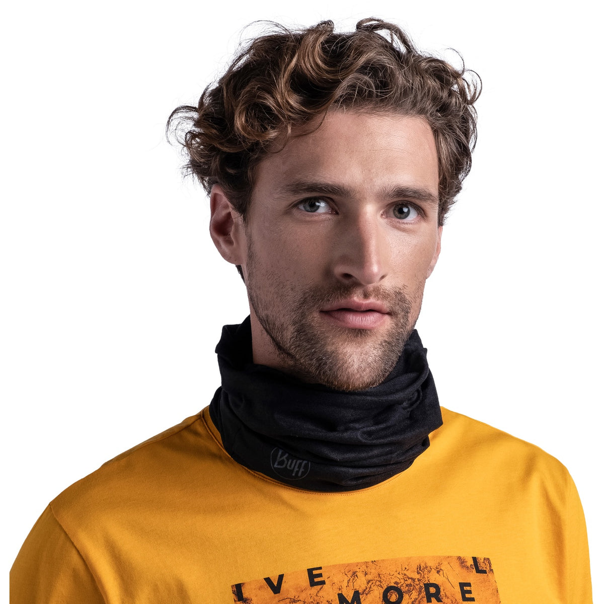 Buff Original EcoStretch Neckwear - Solid Black