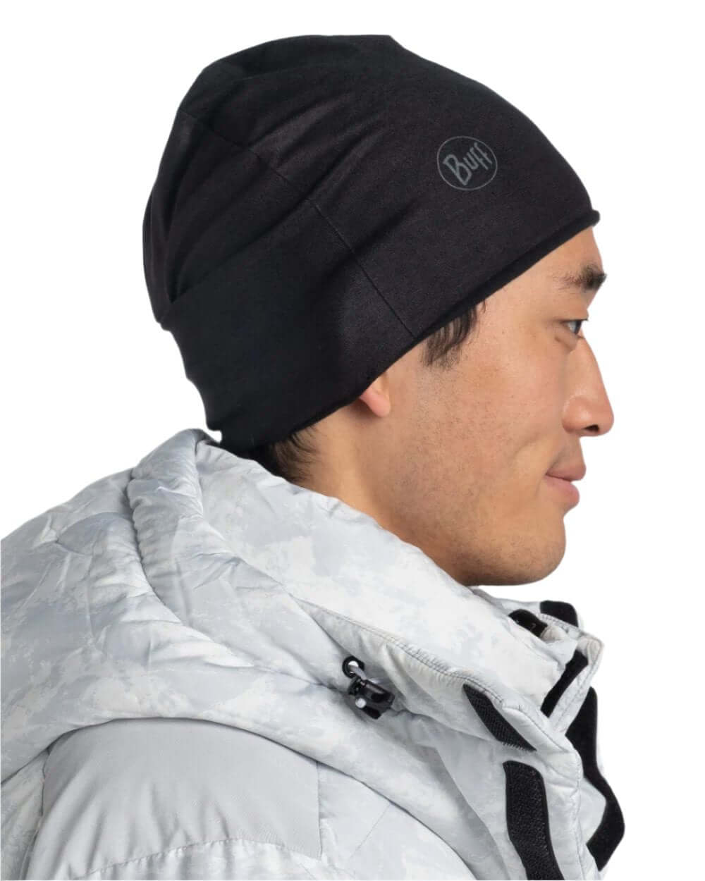 Buff EcoStretch Polar Beanie Solid Black