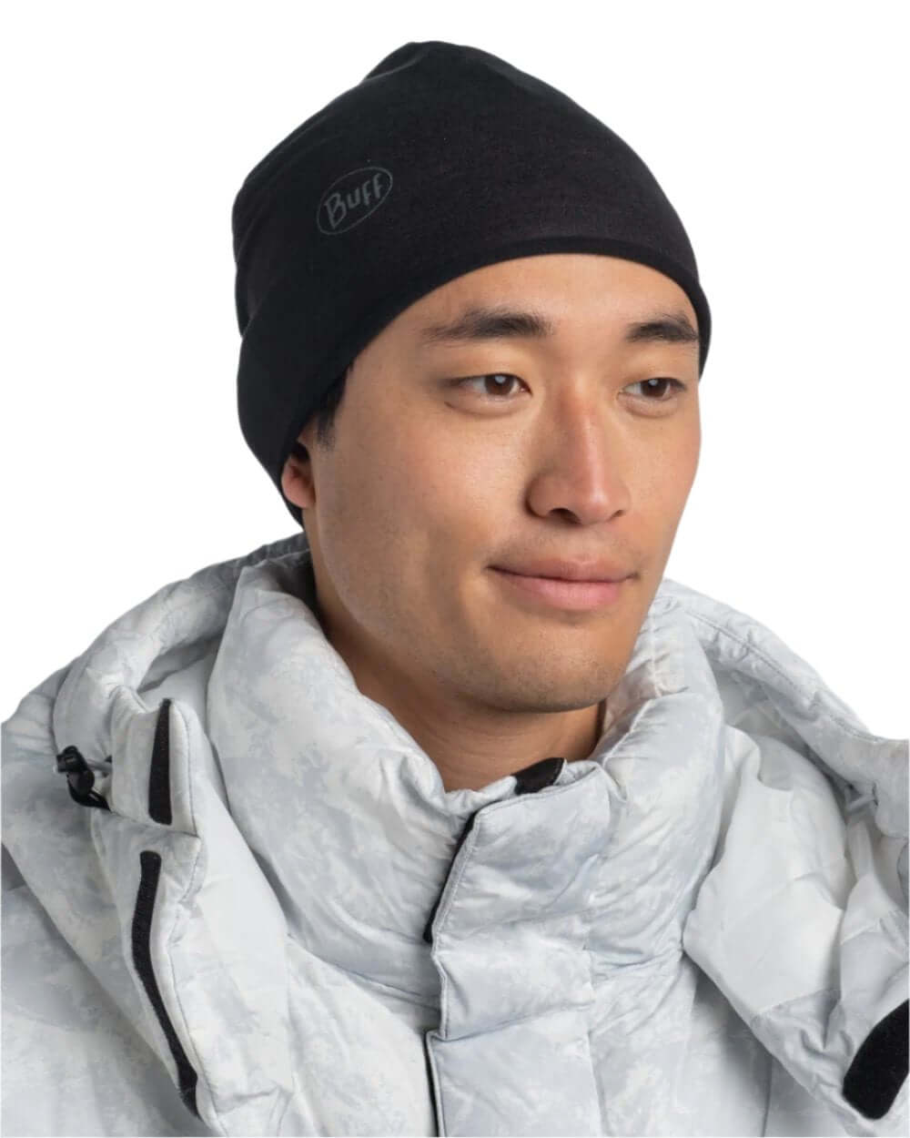 Buff EcoStretch Polar Beanie Solid Black