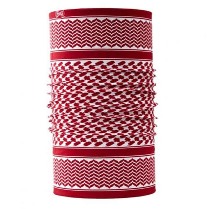 Buff Original Shemagh Traditional Red White