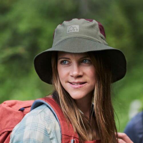 Buff Sun Bucket Hat Hak Khaki Outdoor UV Cap