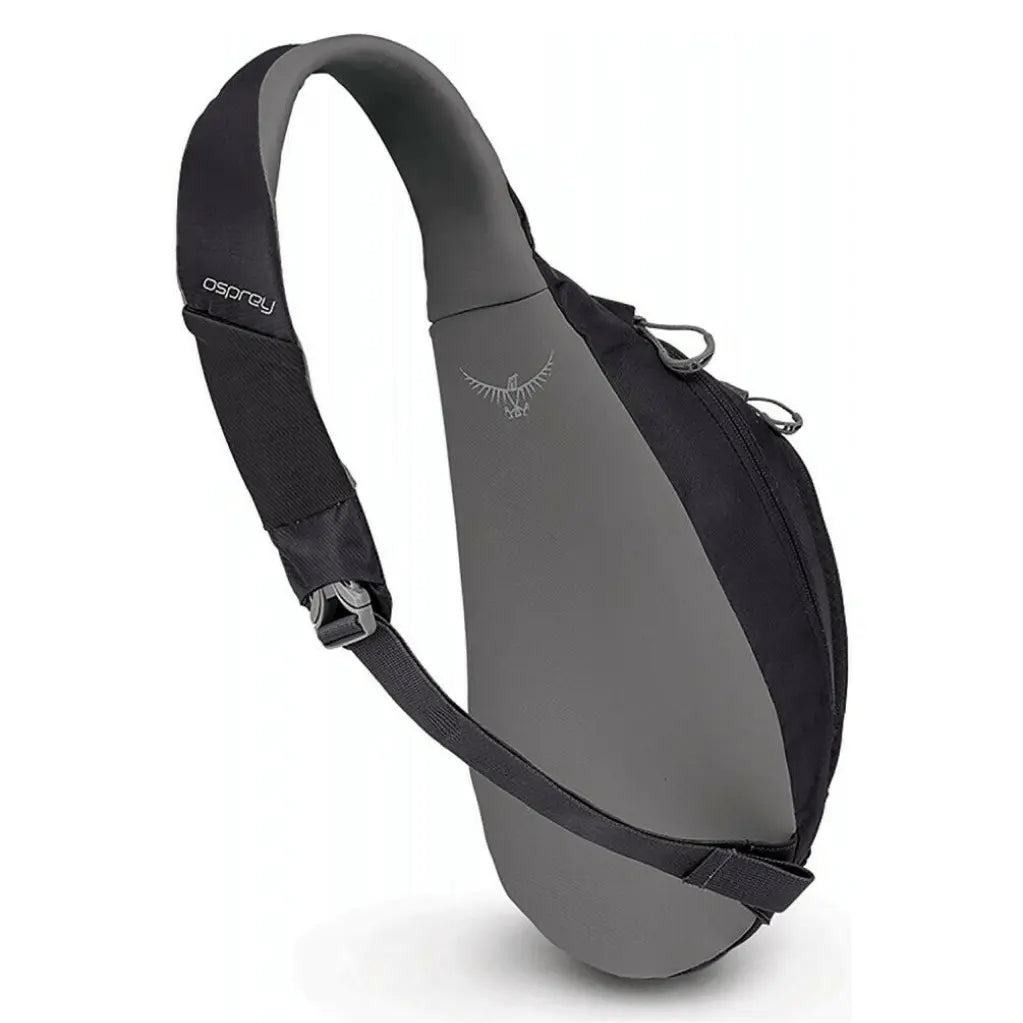 Osprey Daylite Sling bag with cell phone sleeve, daisy chain, breathable spacermesh material, and dual side zippers, bluesignÂŽ PRODUCT