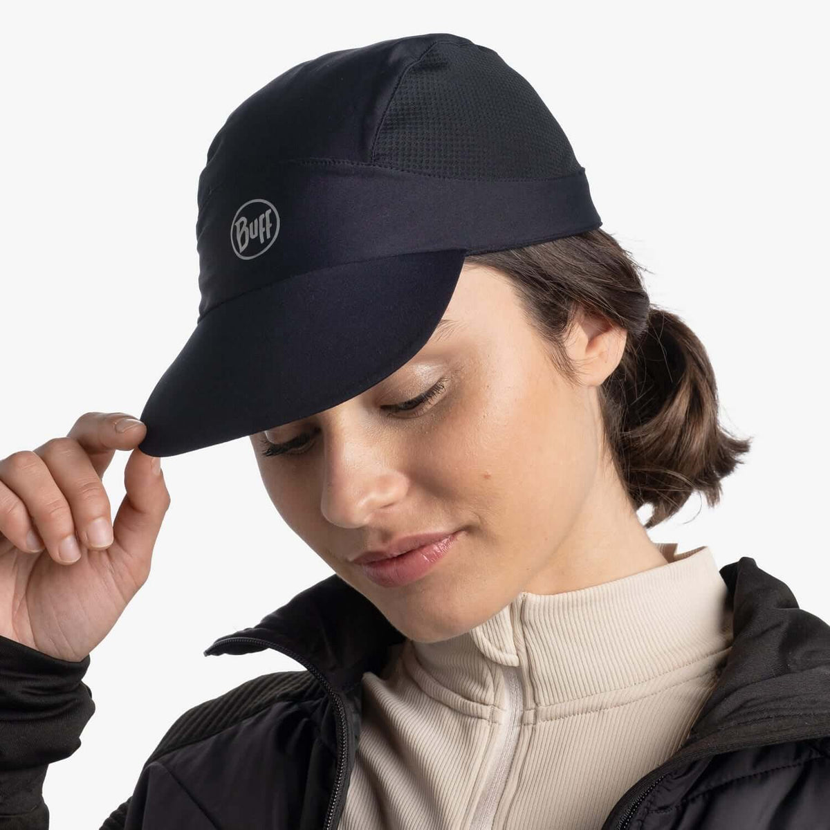 Buff Pack Speed Compact Cap Solid Black