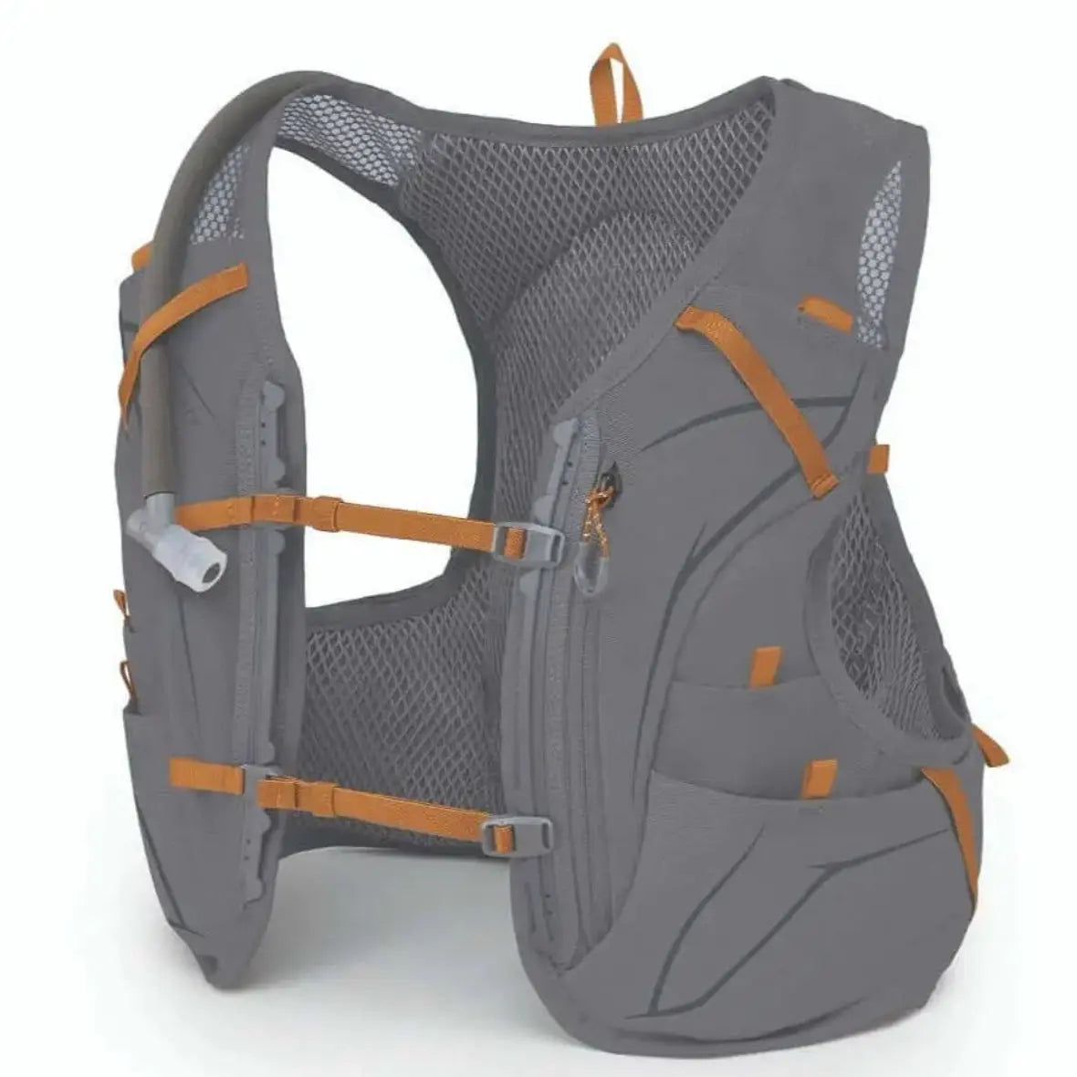 Osprey Duro 6 - Men trail running vest with 1.5-liter reservoir, recycled materials, perfect for long races and trail adventures.