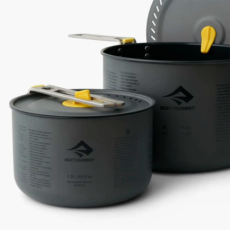Sea to Summit Frontier Ultralight Two Pot Set - Shop Cook Pots at Trekaline