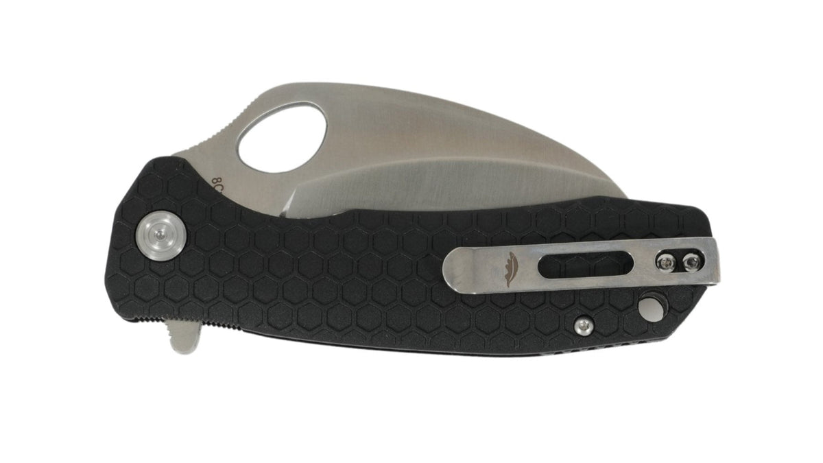 Honey Badger Medium Claw Smooth Knife 8Cr13MoV Steel