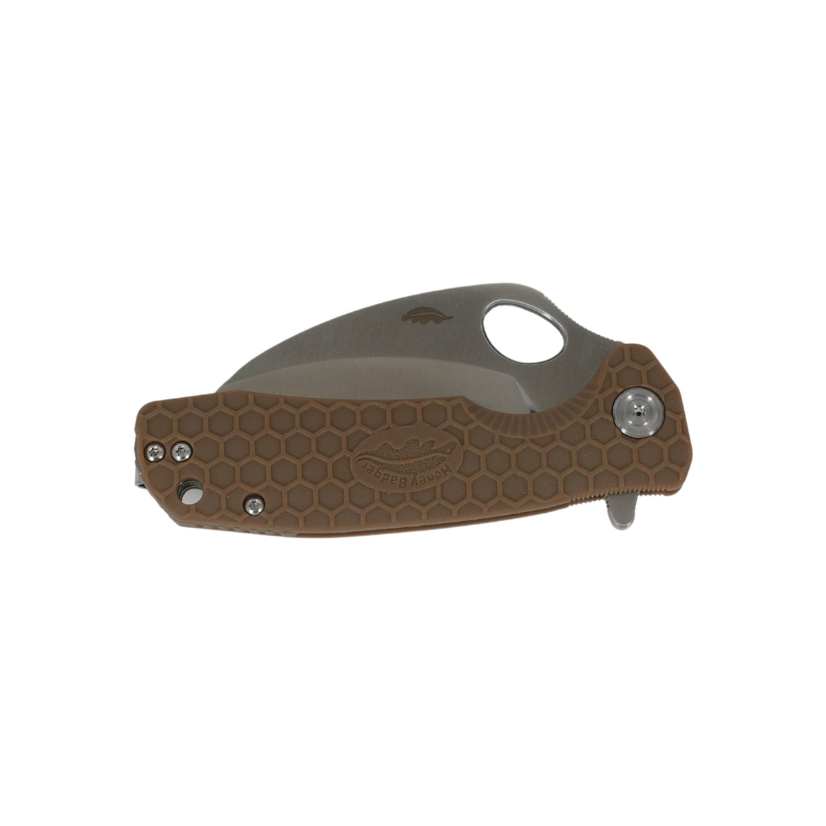 Honey Badger Medium Claw Smooth Knife 8Cr13MoV Steel
