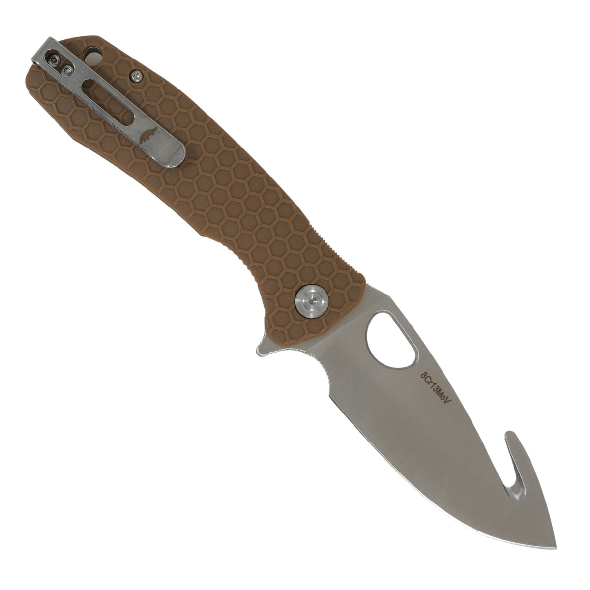 Honey Badger Large Hook Knife 8Cr13MoV Steel