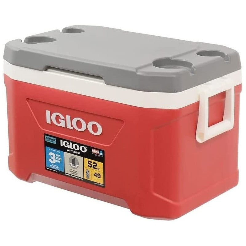 Igloo Latitude Hard Cooler Box 52 Quart - Shop Hard-sided Coolers at Trekaline