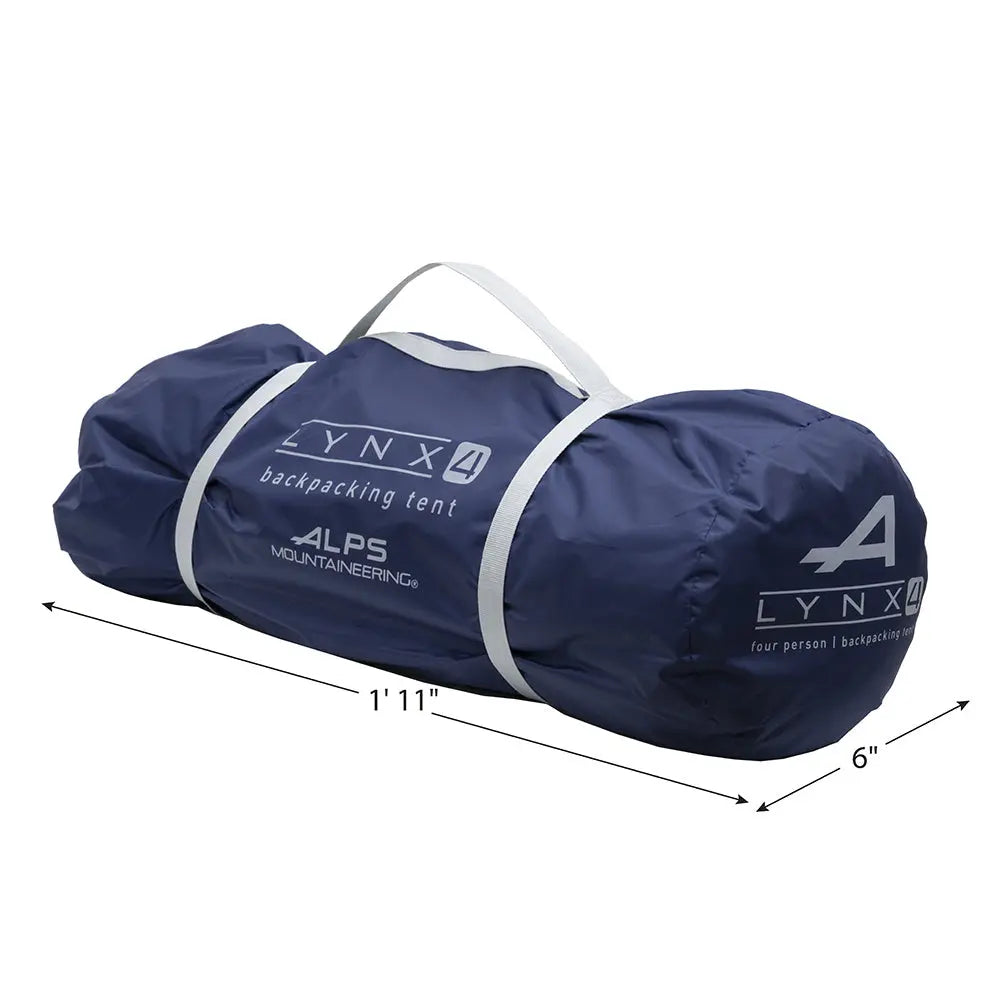 Alps Mountaineering Lynx 4 Tent with Floor Saver - Shop Backpacking Tents at Trekaline