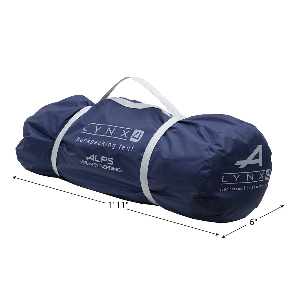 Alps Mountaineering Lynx 4 Tent with Floor Saver - Shop Backpacking Tents at Trekaline
