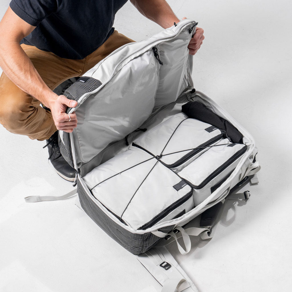 Matador GlobeRider 45 Travel Backpack Arctic White - Shop Travel Daypacks at Trekaline
