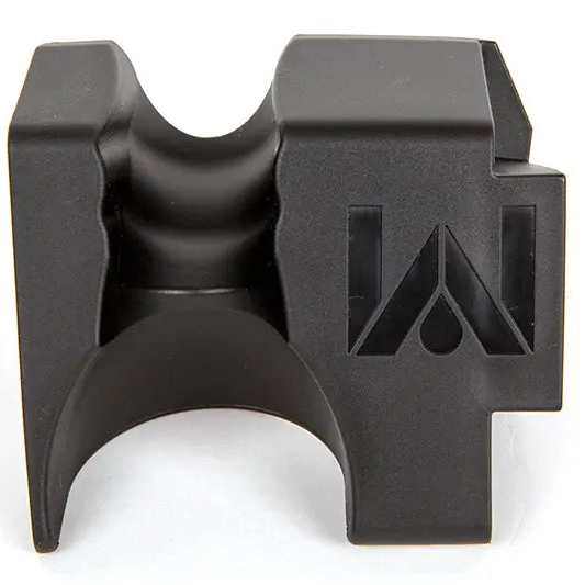 WaterPort Nozzle Holder front view with tab and bolts