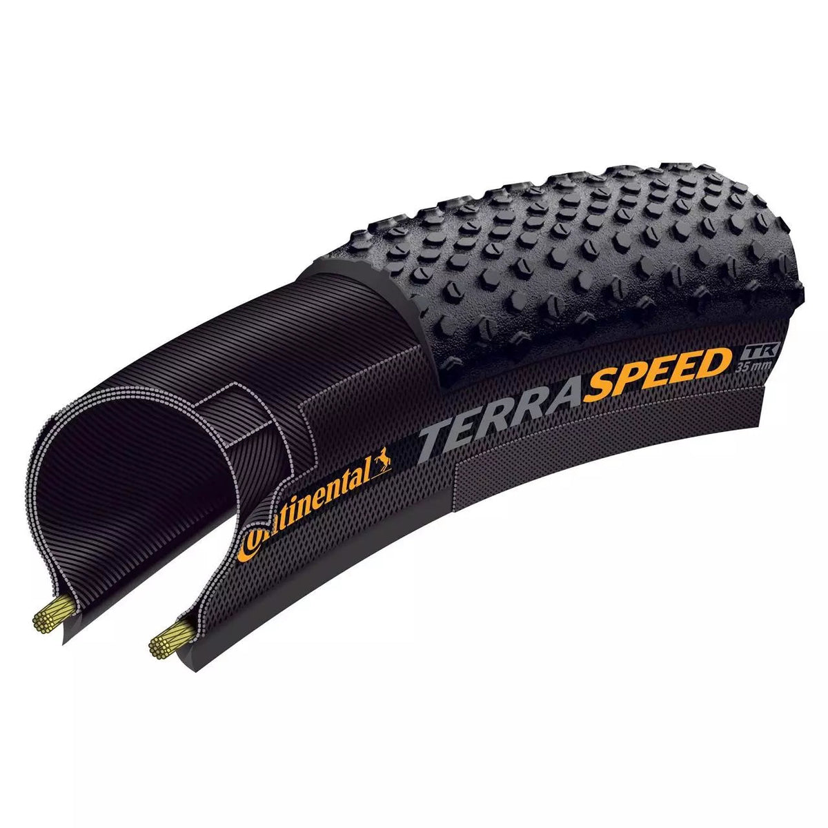 Continental Terra Speed ProTection Tire 650C x 40mm - Shop Mountain Bike Tires at Trekaline