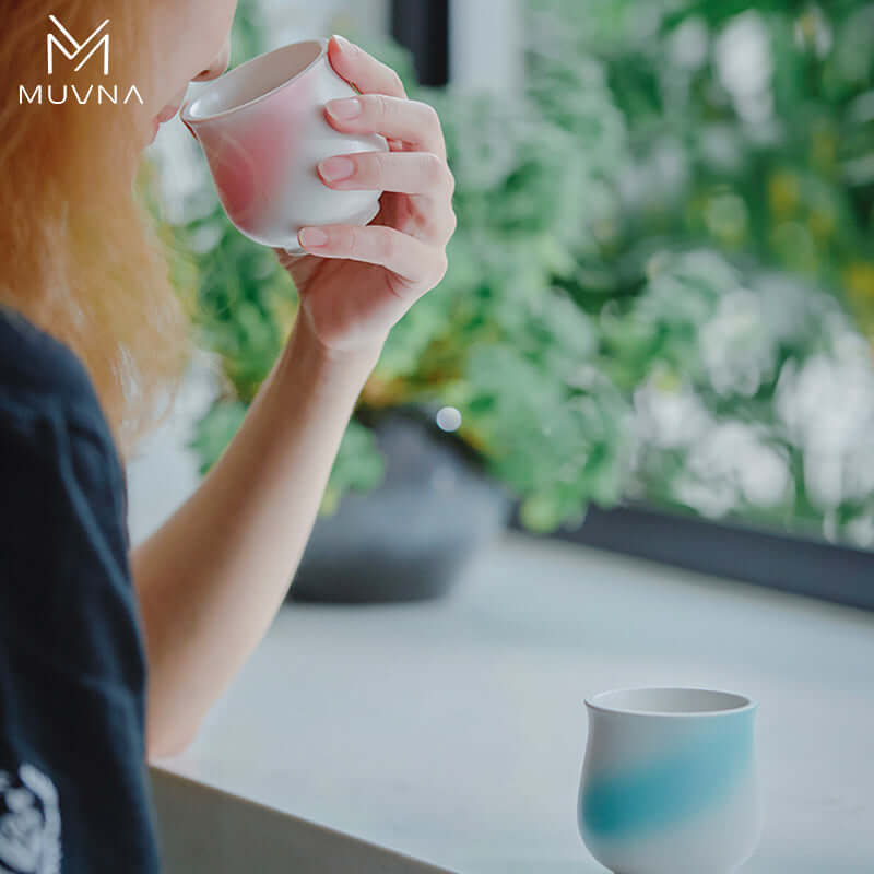 Muvna Premium Ceramic Coffee Tasting Mug 4 oz