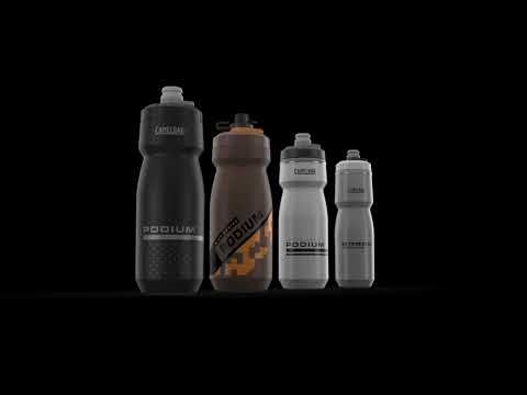 Load video: CamelBak Podium Chill 21oz Insulated Bike Bottle