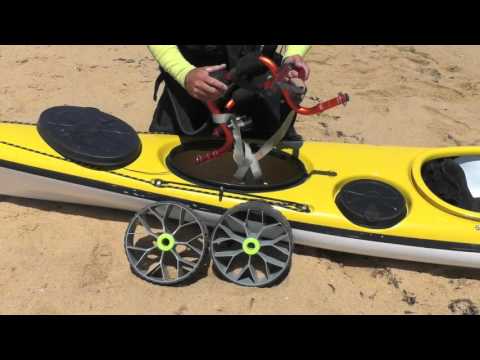 Load video: Sea to Summit Solution Kayak Canoe Cart