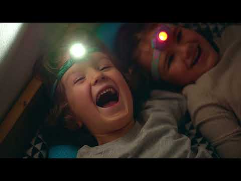 Load video: Ledlenser Kidled 4R Kids Headlamp