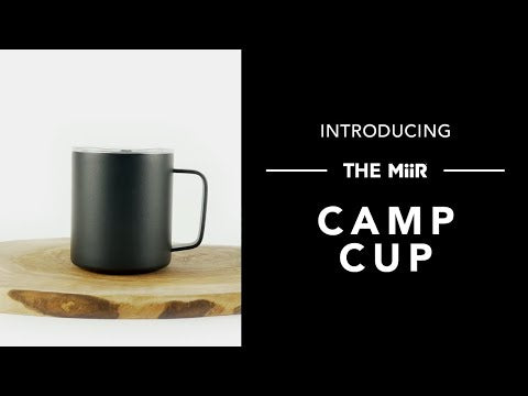 Load video: MiiR Camp Cup with Slide Lid 12 oz