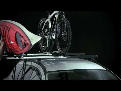 Load video: Thule SlideBar Roof Bars 144 cm