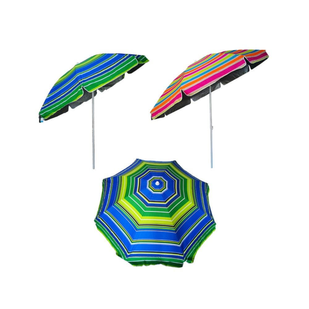 Procamp Large UV Beach Umbrella 2.4mĀ - ShopĀ UmbrellasĀ atĀ Trekaline