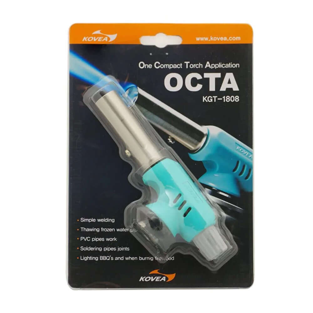 Kovea Octa Compact Outdoor Gas Torch - Shop Lighters at Trekaline