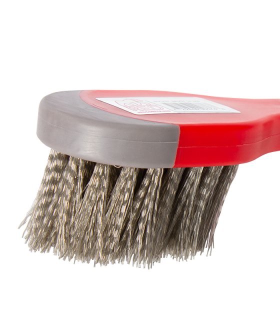 Red Gorilla Bucket Brush Horse Grooming Tool