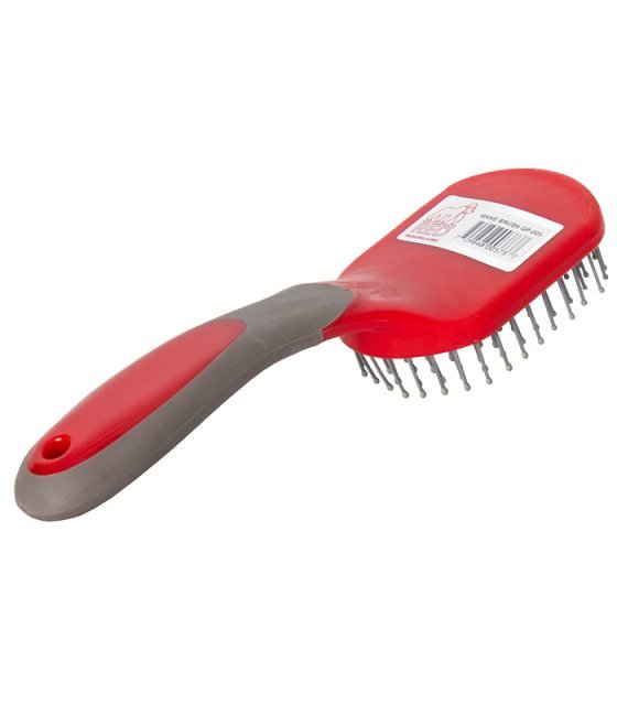 Red Gorilla Mane Brush Horse Grooming
