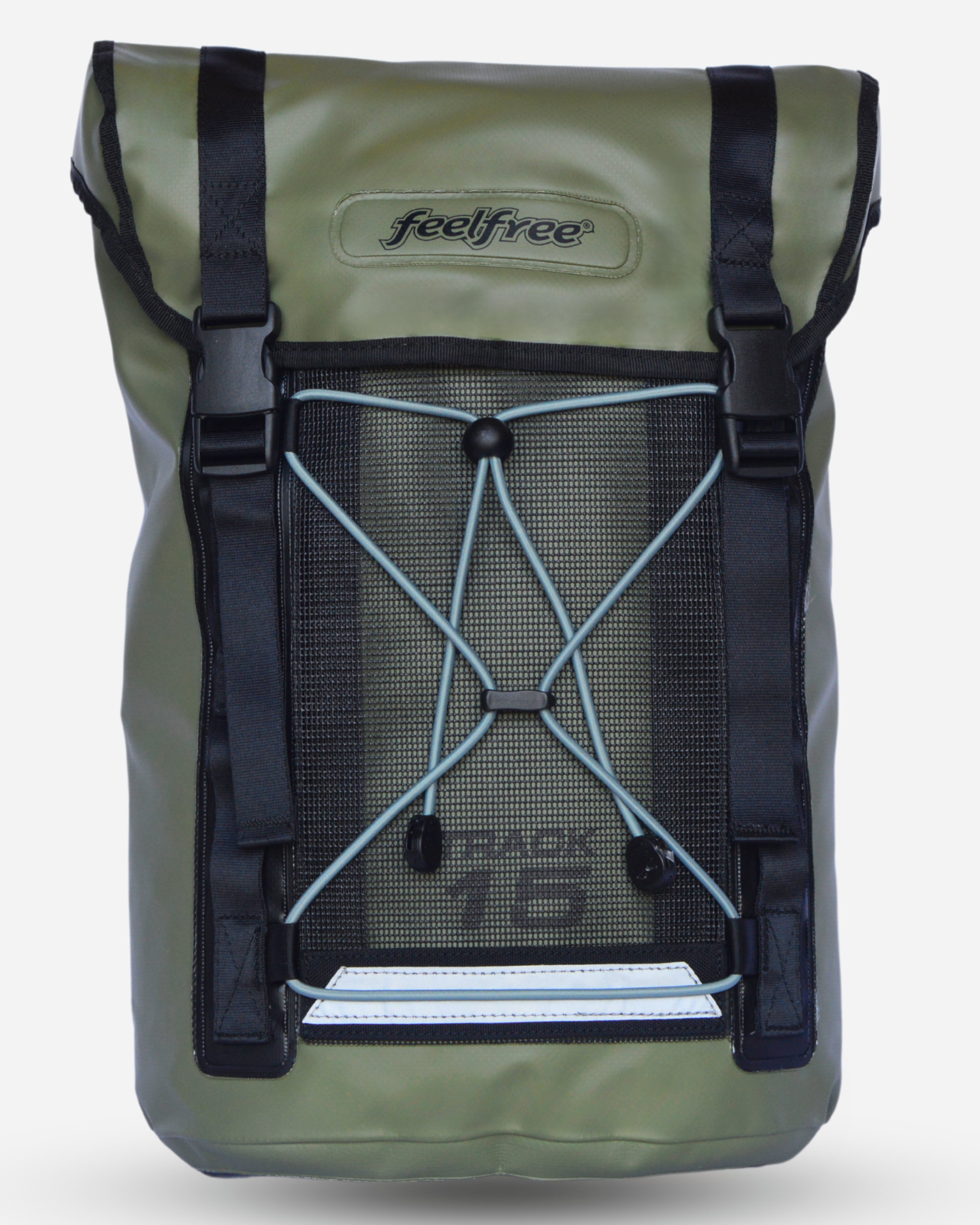 Feelfree Track 15L Dry Backpack OliveĀ - ShopĀ Dry BackpacksĀ atĀ Trekaline