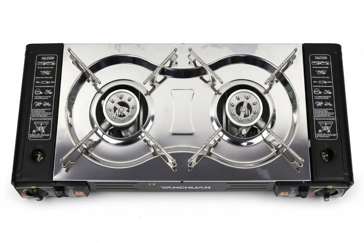 Procamp Portable 2 Burner Gas Stove - Shop Camp Stoves at Trekaline