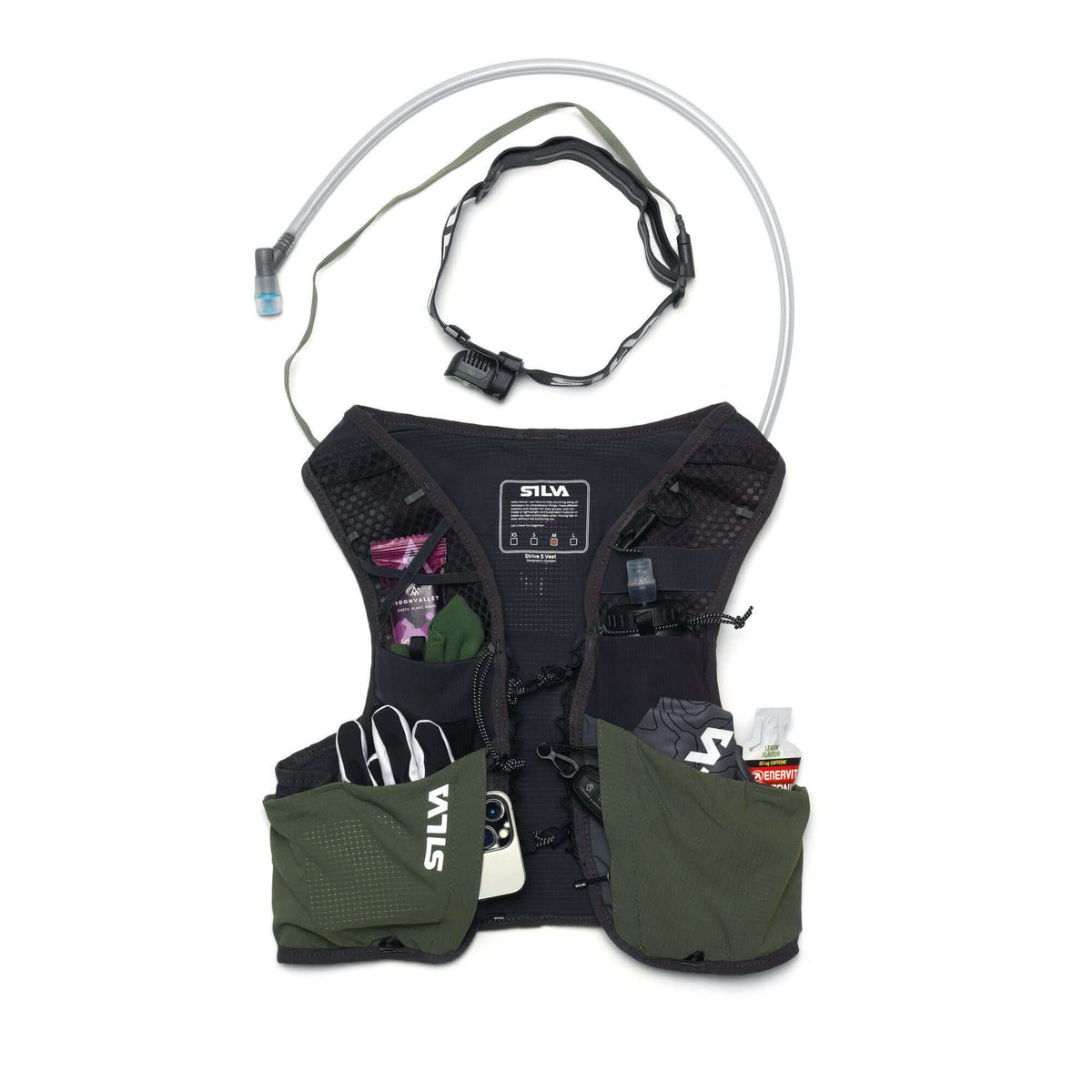 Silva Strive 5 Vest - Green - Shop Running Hydration Vests at Trekaline
