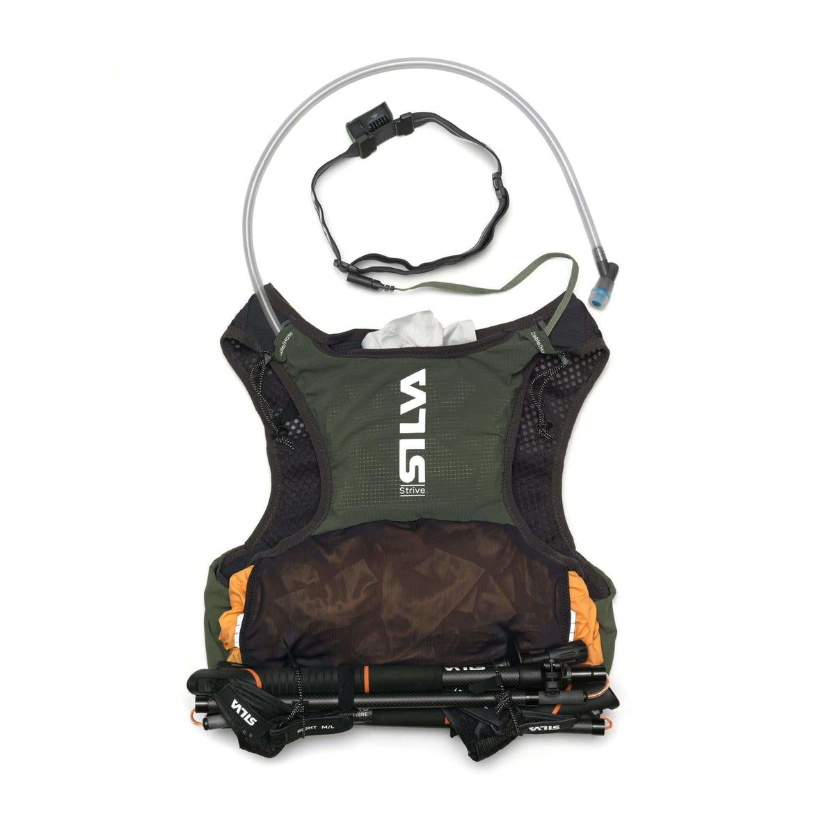 Silva Strive 5 Vest - Green - Shop Running Hydration Vests at Trekaline