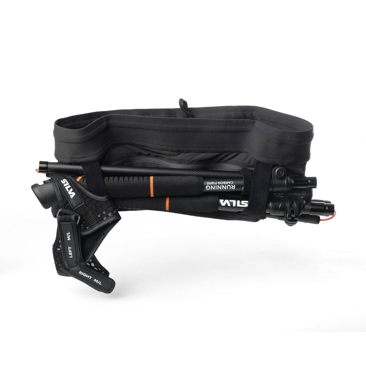 Silva Strive Loop Running Belt β elastic pole attachment bands with silicone detail.