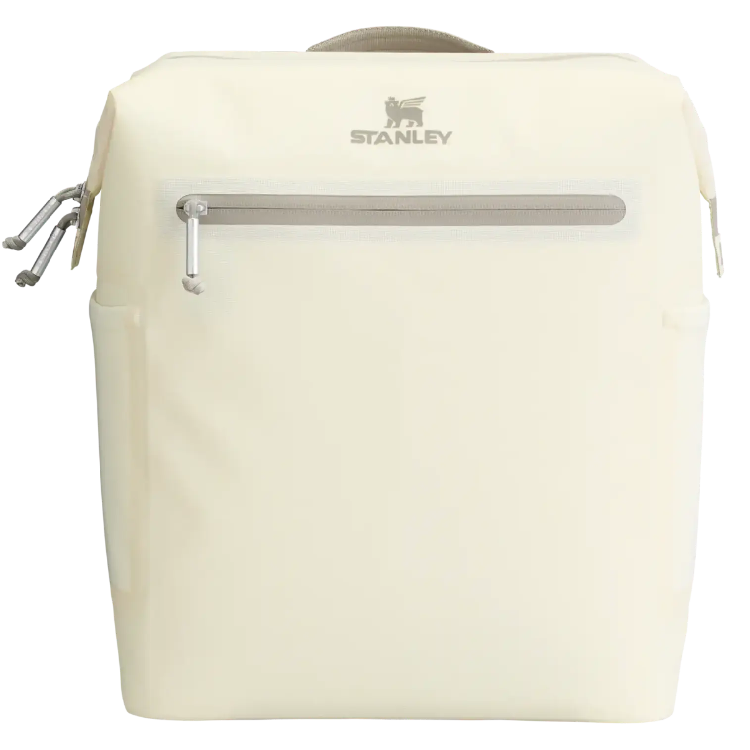 Stanley All Day Madeleine Midi Cooler Backpack 14L front view - Cream Color